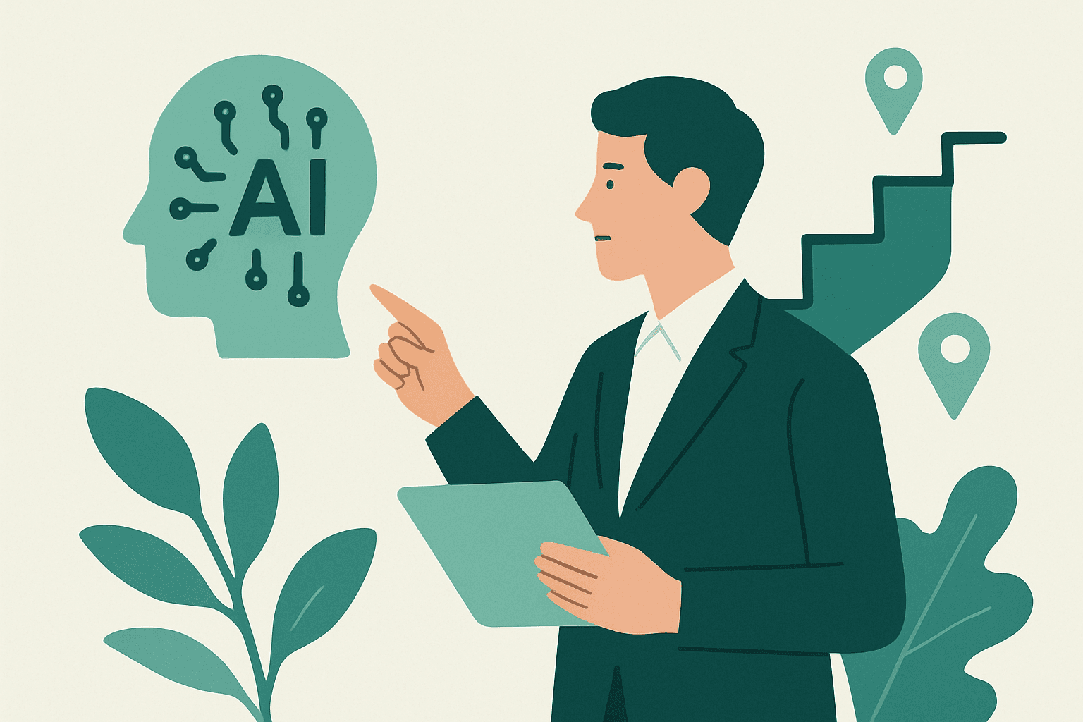 企業のAI導入:進め方ロードマップ